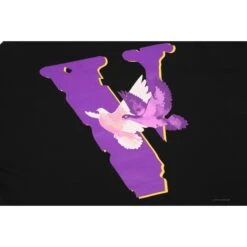 Vlone Hoodie Black Good Intention -Fusion Wear Shop 3d0a29edcopy