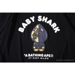 BAPE Baby Shark Blue Shark Tee Shirt 'BLACK' 25 BAPE Baby Shark Blue Shark Tee Shirt 'BLACK' -Fusion Wear Shop 3de5357c