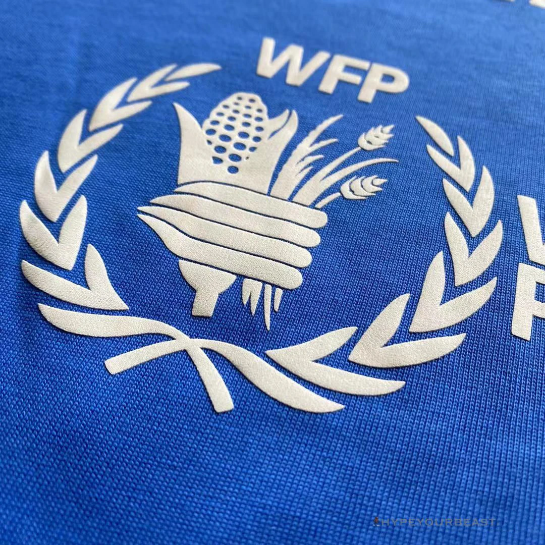 BCG Support Word Food Programme Tee Shirt Blue 6 BCG Support Word Food Programme Tee Shirt Blue - Image 6