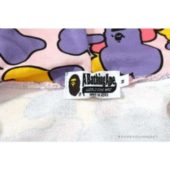 BAPE Shark Head STA Star Camouflage Hoodie 'PINK' -Fusion Wear Shop 3e32d323