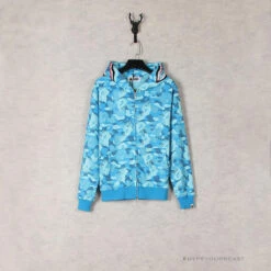 Bape Hoodie Sky Blue -Fusion Wear Shop 3ef4f883