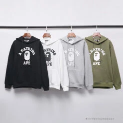 BAPE X Bathing Ape Head Hoodie 'ARMY GREEN' -Fusion Wear Shop 401889dd 6466ef46 2ee0 4c16 8182 52a52845ad2d