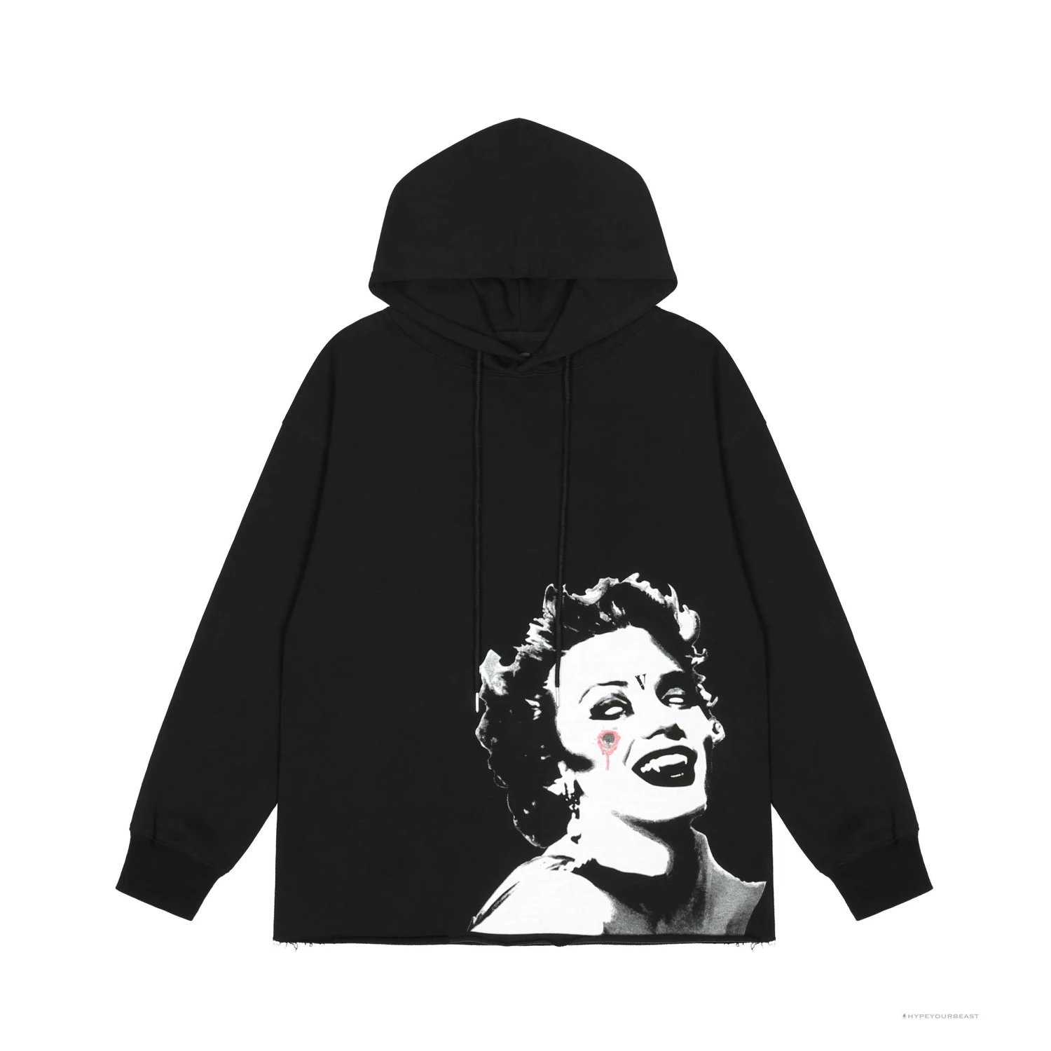 Vlone Hoodie Black Vampire 1 Vlone Hoodie Black Vampire