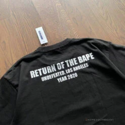UNDFTD X Bape Tee Shirt Black -Fusion Wear Shop 41c615e6copy