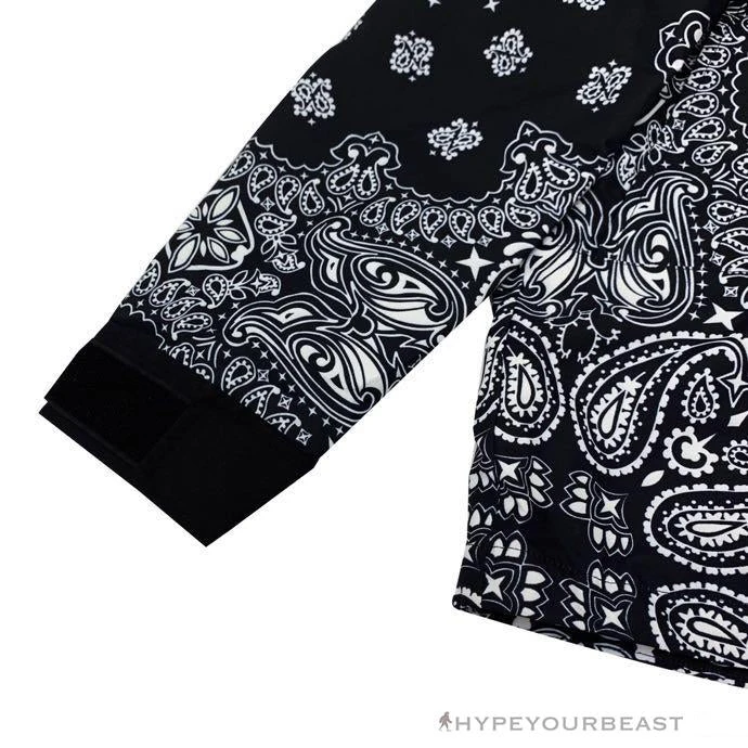 Supreme X TNF Bandana Jacket Black 8 Supreme X TNF Bandana Jacket Black - Image 8