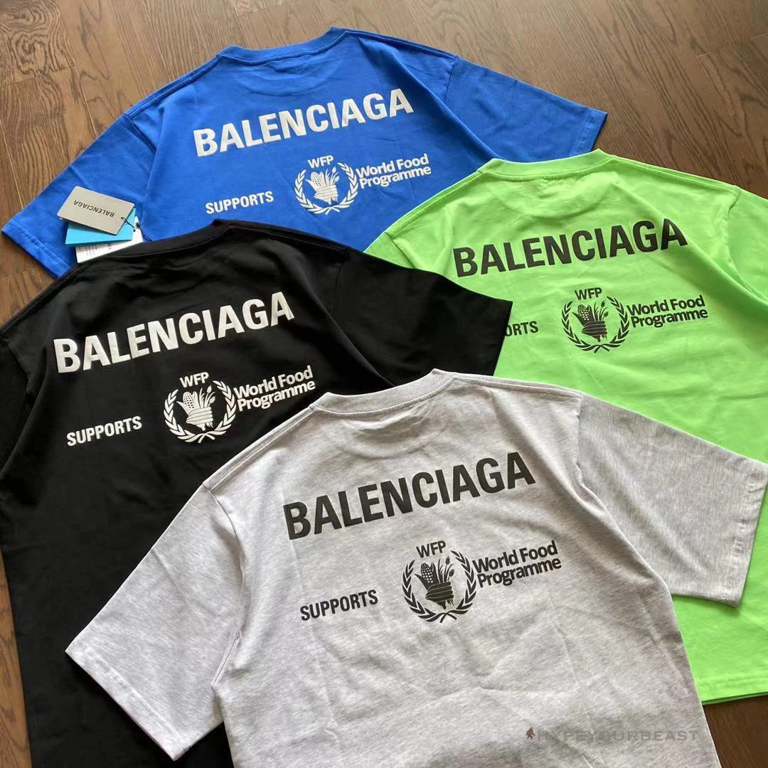 BCG Support Word Food Programme Tee Shirt Blue 3 BCG Support Word Food Programme Tee Shirt Blue - Image 3