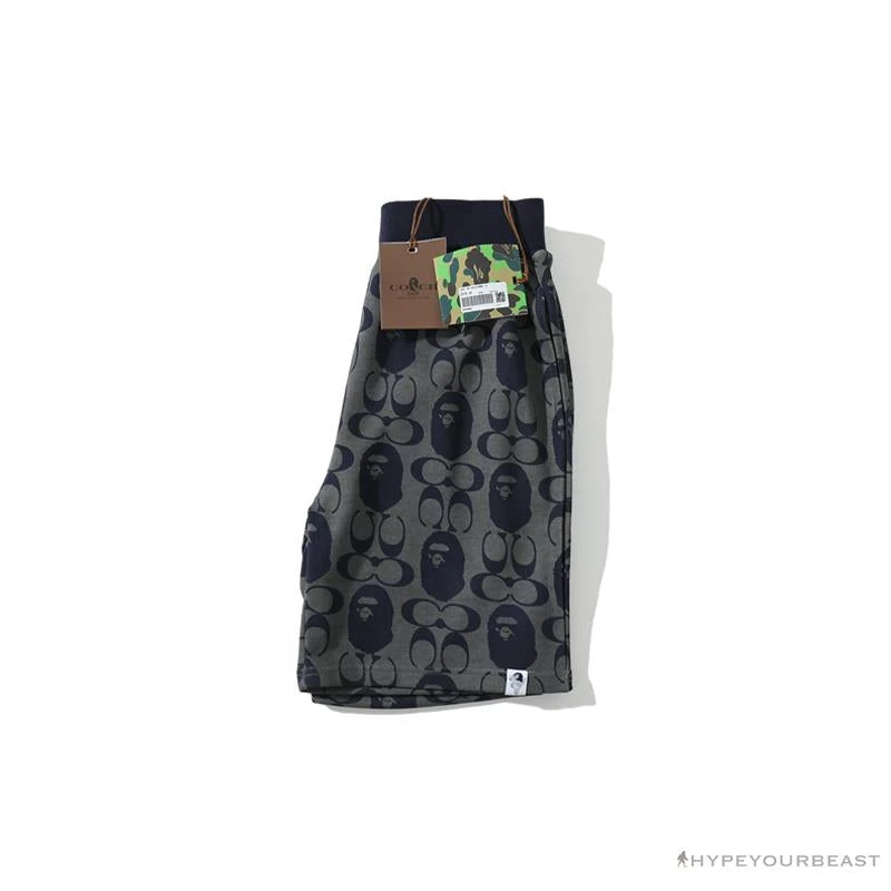 BAPE X COACH Co-Branded Dark-Blue Shorts 15 BAPE X COACH Co-Branded Dark-Blue Shorts - Image 15