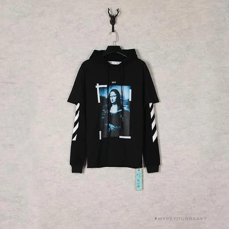 Off White Hoodie Mona Lisa 2 Off White Hoodie Mona Lisa - Image 2
