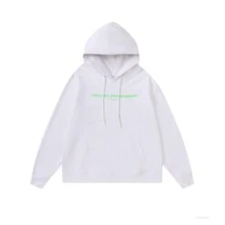 Off White Hoodie Machine White
