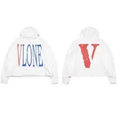 Vlone Red White And Blue Hoodie -Fusion Wear Shop 46a3c98d