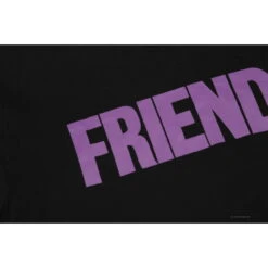Vlone Purple Friends Shirt - Black -Fusion Wear Shop 4932e331copy