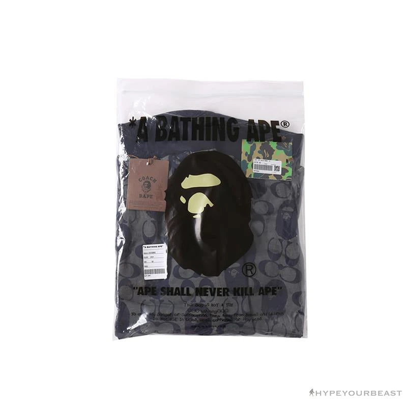 BAPE X COACH Co-Branded Dark-Blue Shorts 16 BAPE X COACH Co-Branded Dark-Blue Shorts - Image 16
