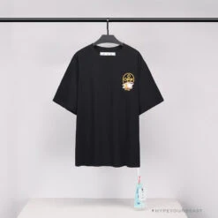 OFF-WHITE Hawaiian Cow Arrow Tee Shirt 'BLACK'