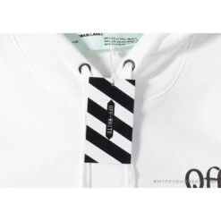 OFF-WHITE Pink Orange Arrow Hoodie 'WHITE' -Fusion Wear Shop 4 31c67af6 0b67 48b0 855c a6548529ebfccopy