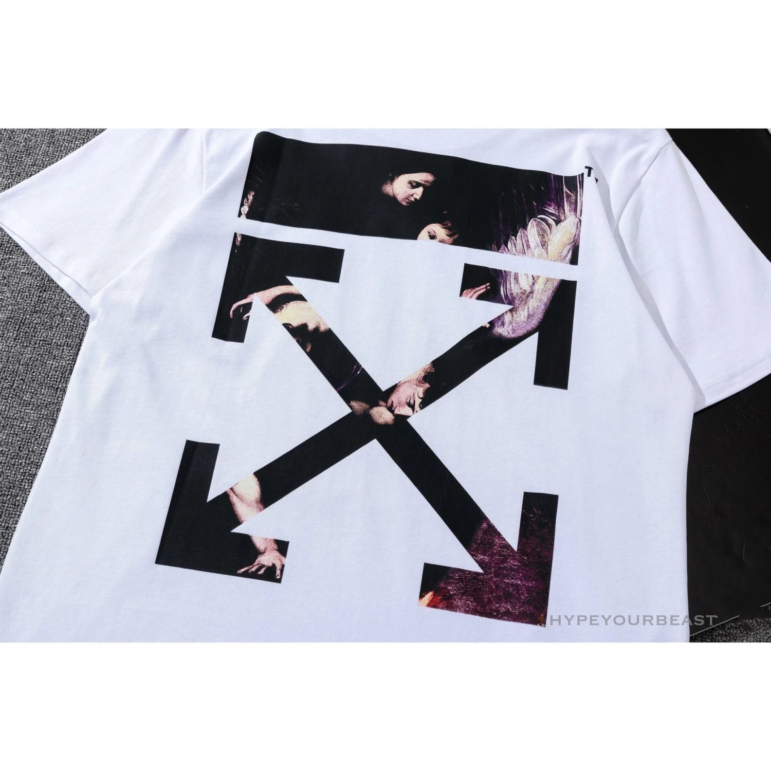 OFF-WHITE Mary Religious Oil Painting Tee Shirt 'WHITE' 6 OFF-WHITE Mary Religious Oil Painting Tee Shirt 'WHITE' - Image 6