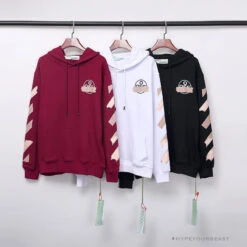 OFF-WHITE Rubber Strip Arrow Hoodie 'WHITE' -Fusion Wear Shop 4 66846fae 3f37 4ae9 8ae5 b4fcded9a7fccopy