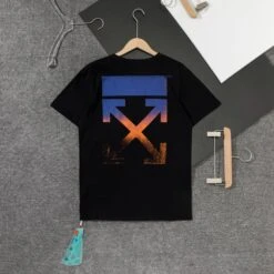 OFF-WHITE Gradient Classic Cross Arrow Tee Shirt 'BLACK' -Fusion Wear Shop 4 757b87b8 2ad4 4b59 b4d4 d6994b643a19copy