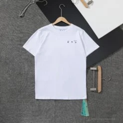 OFF-WHITE Skull And Writing Tee Shirt 'WHITE'