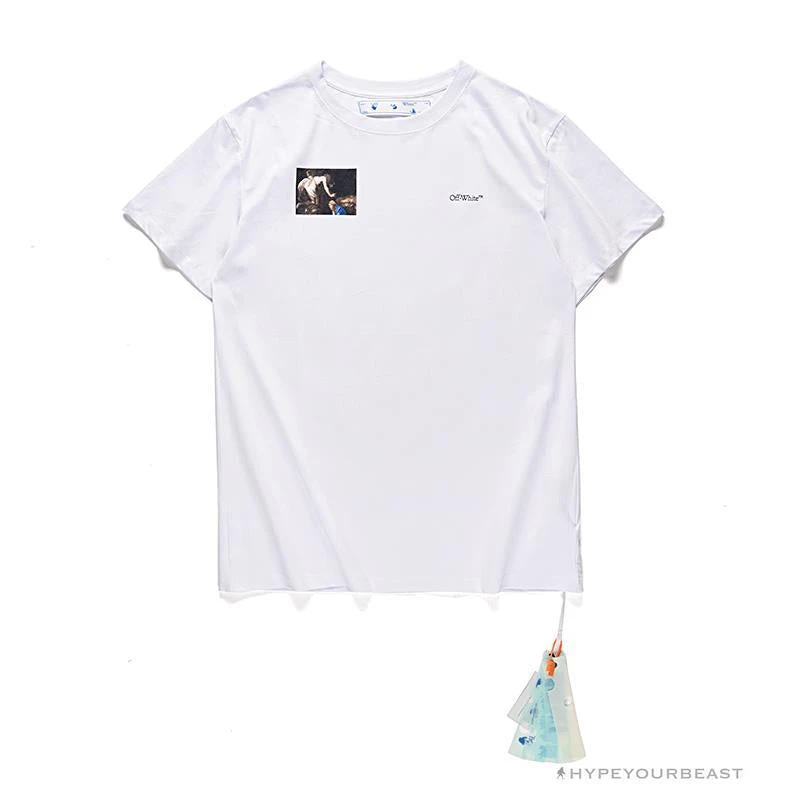 OFF-WHITE New Limited Religious Tee Shirt 'WHITE' 1 OFF-WHITE New Limited Religious Tee Shirt 'WHITE'