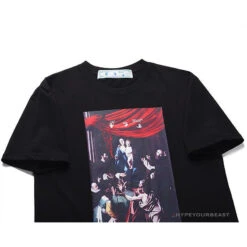 OFF-WHITE Baroque Angel Religious Painting Tee Shirt 'BLACK' -Fusion Wear Shop 4 bfeebdf0 c7b6 4bbc a9c6 f2c784ebcb57