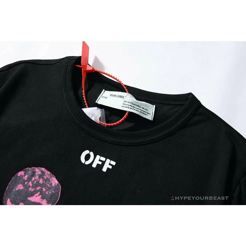 OFF-WHITE CO VIRGIL ABLOH Portrait Tee Shirt "BLACK' 4 OFF-WHITE CO VIRGIL ABLOH Portrait Tee Shirt "BLACK' - Image 4