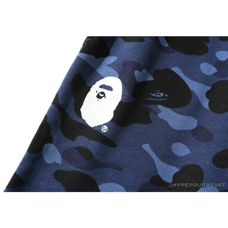 BAPE X PSG Paris Saint-Germain Camouflage Blue Pants 6 BAPE X PSG Paris Saint-Germain Camouflage Blue Pants - Image 6