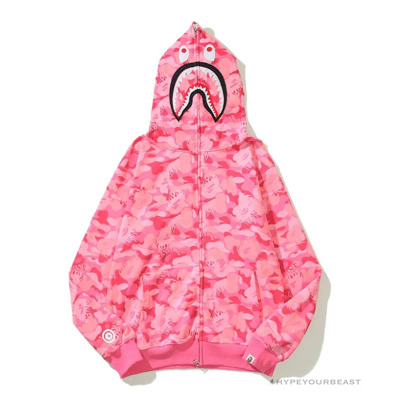 Bape Hoodie Pink 2 Bape Hoodie Pink - Image 2