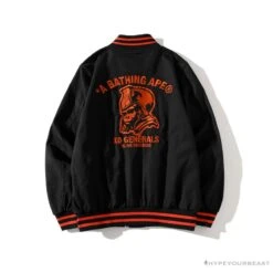 BAPE X XO Red Jacket Baseball Uniform -Fusion Wear Shop 4b53beb0