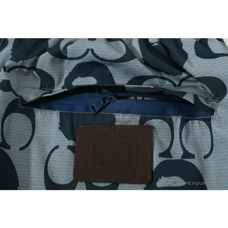 BAPE X COACH Co-Branded Grey-Blue Shorts 11 BAPE X COACH Co-Branded Grey-Blue Shorts - Image 11