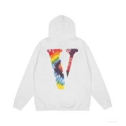 Vlone Hoodie White Rainbow 9 Vlone Hoodie White Rainbow -Fusion Wear Shop 4c2424a4copy