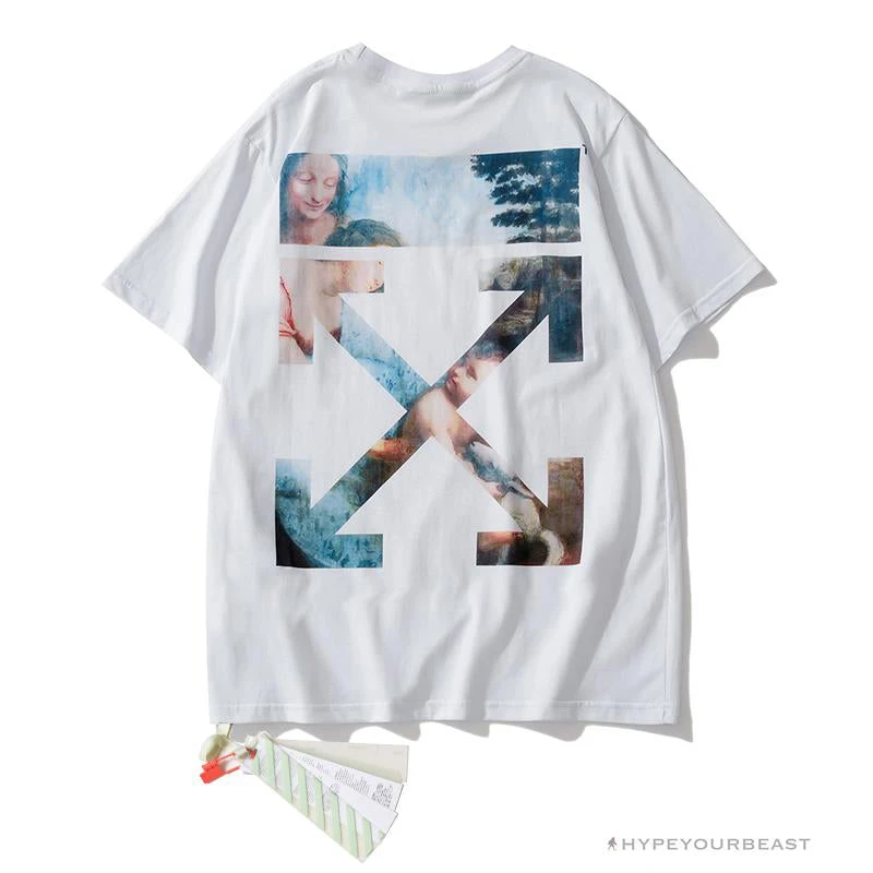 OFF-WHITE The Virgin And Child With Saint Anne Tee Shirt 'WHITE' 2 OFF-WHITE The Virgin And Child With Saint Anne Tee Shirt 'WHITE' - Image 2