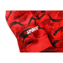Bape Camo Hoodie Red Camouflage -Fusion Wear Shop 4f4ec6bb
