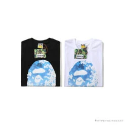 BAPE Japan Limited Edition Mt. Fuji Sakura Tee Shirt 'BLACK' 32 BAPE Japan Limited Edition Mt. Fuji Sakura Tee Shirt 'BLACK' -Fusion Wear Shop 514b4445