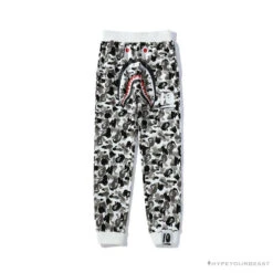 BAPE Chinese Style Ink Camouflage 10th Anniversary Limited Pants 'WHITE'