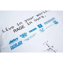 OFF-WHITE Travis Scott Fortnite Peripheral Rap Tee Shirt 'WHITE' 13 OFF-WHITE Travis Scott Fortnite Peripheral Rap Tee Shirt 'WHITE' -Fusion Wear Shop 5262961acopy