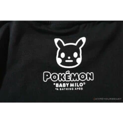 BAPE Baby Milo Pokémon Tee Shirt 'BLACK' 20 BAPE Baby Milo Pokémon Tee Shirt 'BLACK' -Fusion Wear Shop 55517109