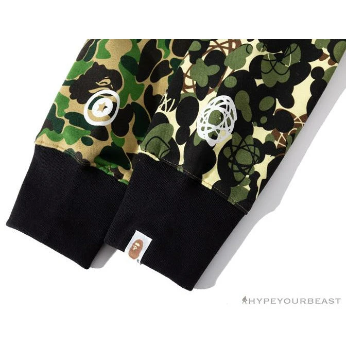 BAPE X UNKLE Camouflage Green Belt Ear Hoodie 8 BAPE X UNKLE Camouflage Green Belt Ear Hoodie - Image 8