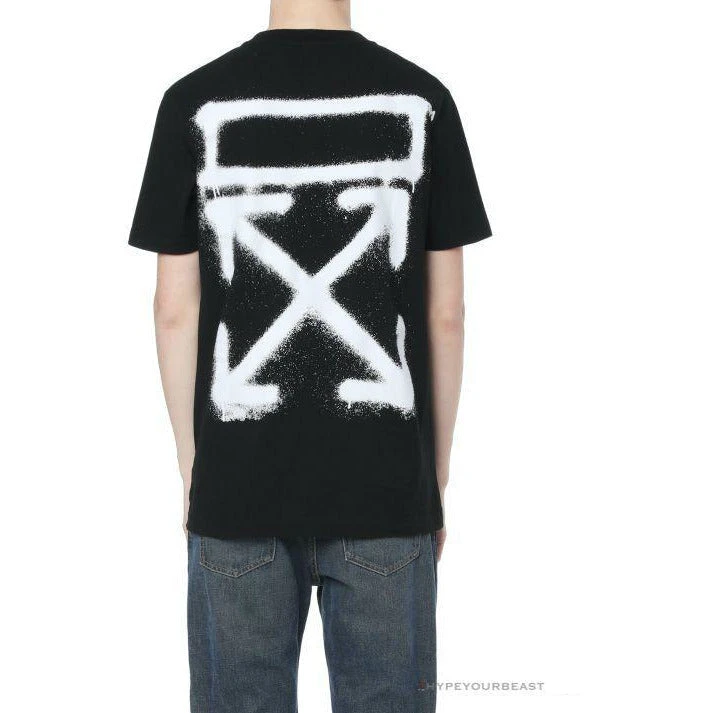 Off White Tee Shirt Black 1 Off White Tee Shirt Black