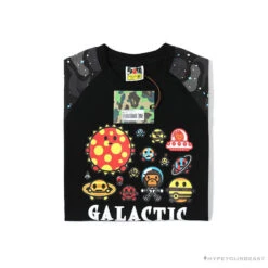 BAPE Baby Milo Galaxy Astronaut Luminous Tee Shirt 'BLACK' 20 BAPE Baby Milo Galaxy Astronaut Luminous Tee Shirt 'BLACK' -Fusion Wear Shop 58654367