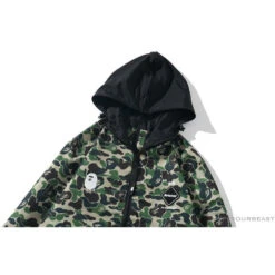 BAPE X FCRB Joint Double Zip Camouflage Hoodie 'GREEN' -Fusion Wear Shop 58bd9658
