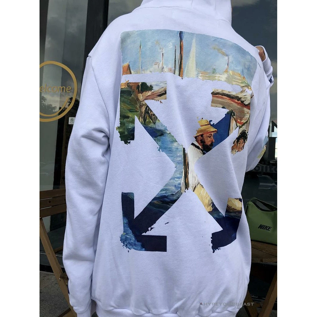 Off White Hoodie White Sail 8 Off White Hoodie White Sail - Image 8