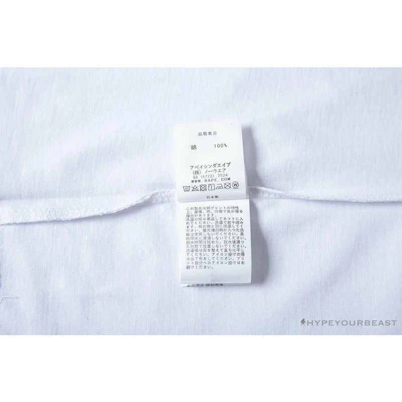 BAPE Readymade Small Bee Camouflage Letter Tee Shirt 'BLUE' 12 BAPE Readymade Small Bee Camouflage Letter Tee Shirt 'BLUE' - Image 12