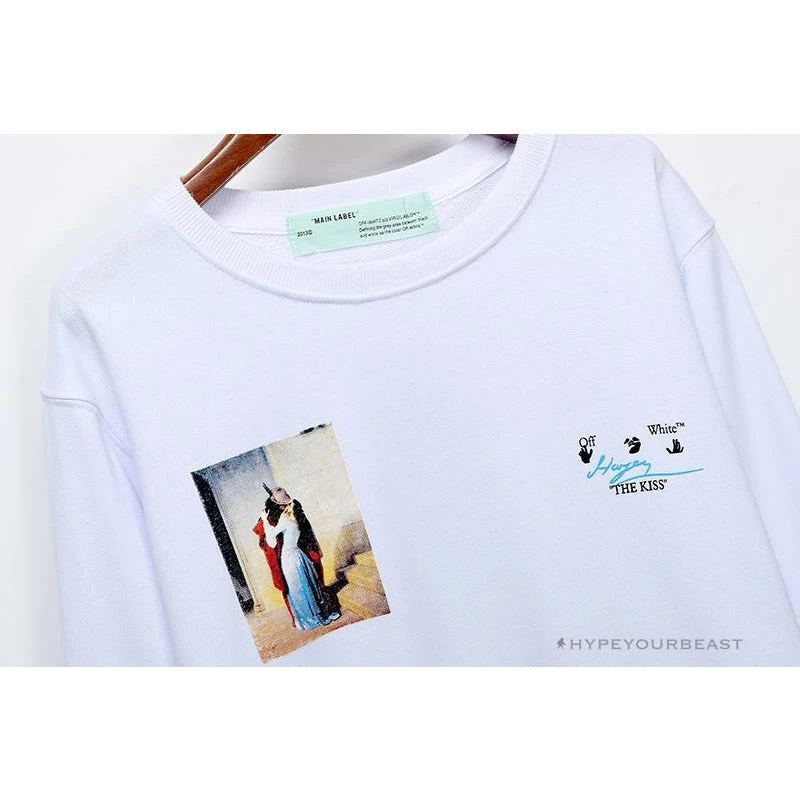 OFF-WHITE The Kiss Long Sleeve Shirt 'WHITE' 2 OFF-WHITE The Kiss Long Sleeve Shirt 'WHITE' - Image 2