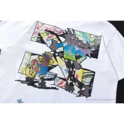 OFF-WHITE LV Pattern Cartoon Series Tee Shirt 'WHITE' 14 OFF-WHITE LV Pattern Cartoon Series Tee Shirt 'WHITE' -Fusion Wear Shop 5 83af0860 e8c9 4af2 872a 0ac42279a4eacopy