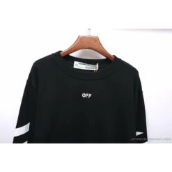 OFF-WHITE Classic Basic Cotton Terry Round Long Sleeve Shirt 'BLACK' -Fusion Wear Shop 5 978be807 98c5 44cd bdf5 f56aee23c29e