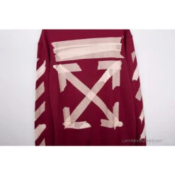 OFF-WHITE Rubber Strip Arrow Long Sleeve Shirt 'WINE RED' 17 OFF-WHITE Rubber Strip Arrow Long Sleeve Shirt 'WINE RED' -Fusion Wear Shop 5 f0e7ab59 e1c1 4632 a928 2bd0d5f89899copy