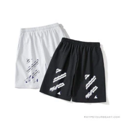 OFF-WHITE Cabin Baggage Shorts 'WHITE' 14 OFF-WHITE Cabin Baggage Shorts 'WHITE' -Fusion Wear Shop 5 fa96a794 1e6c 492b 9e04 a1620f7d2f2b