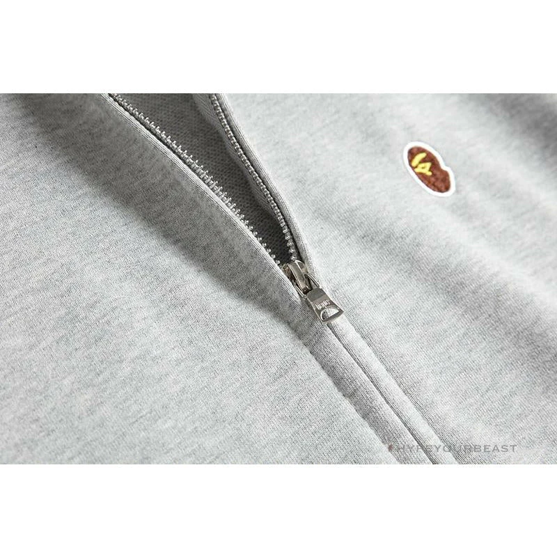 BAPE Classic Ape Head Hoodie 'GREY' 5 BAPE Classic Ape Head Hoodie 'GREY' - Image 5