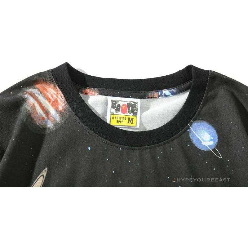 BAPE Shark Head Planet Tee Shirt 3 BAPE Shark Head Planet Tee Shirt - Image 3