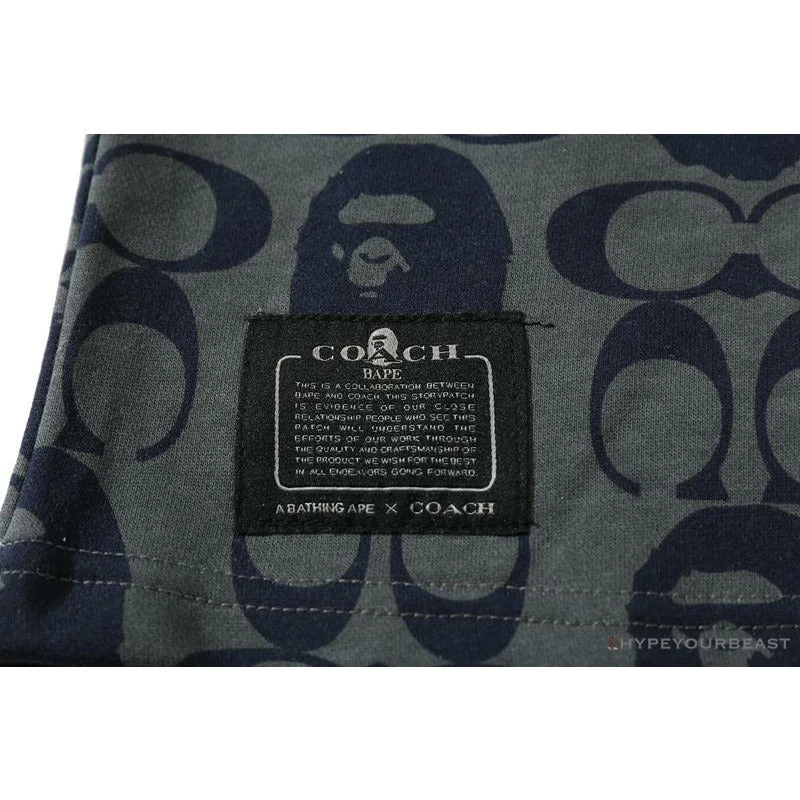 BAPE X COACH Co-Branded Dark-Blue Shorts 5 BAPE X COACH Co-Branded Dark-Blue Shorts - Image 5